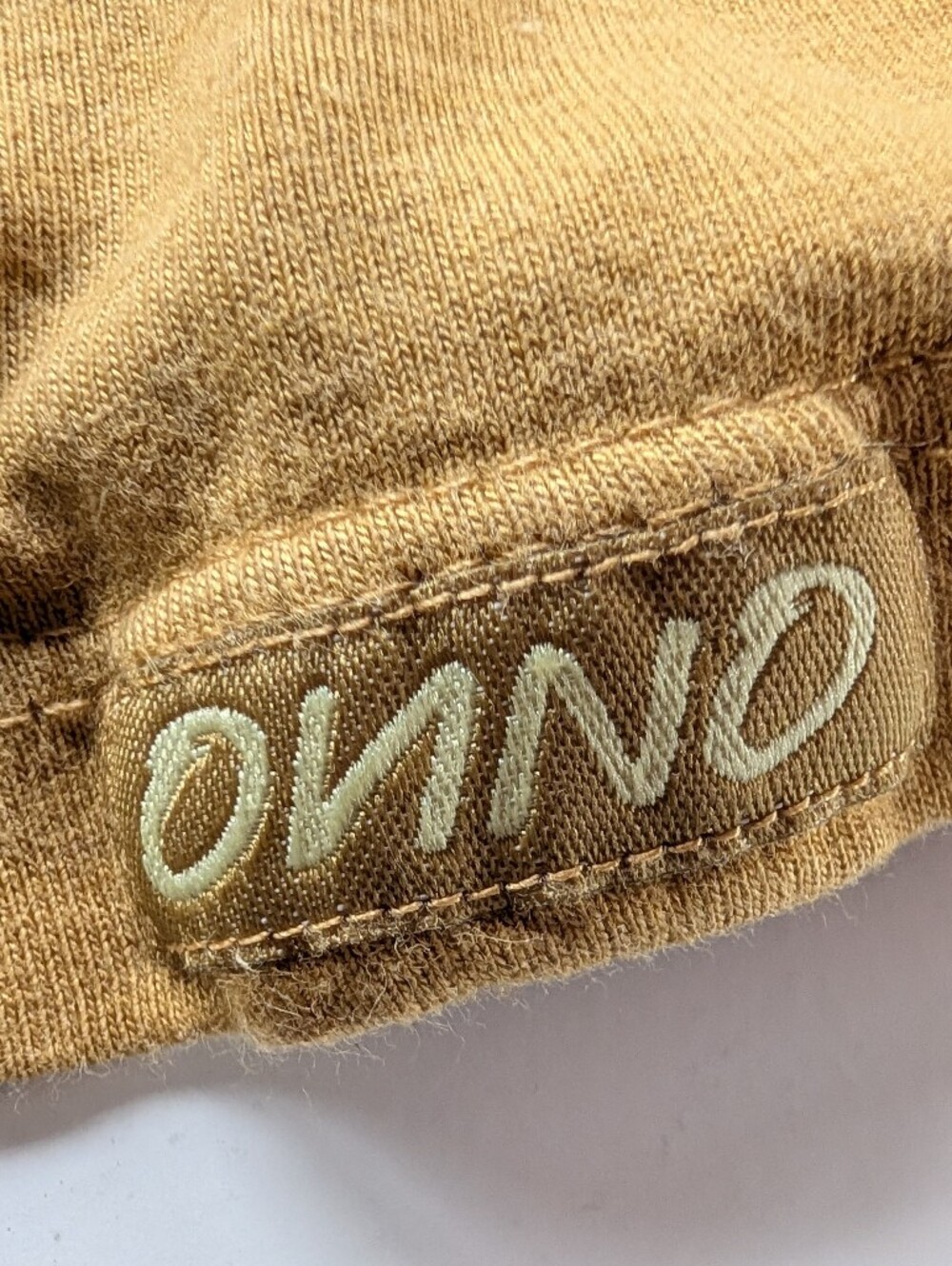 Onno Bamboo Tee Shirt Short Sleeve Yellow Ochre Mustard Women's Size Large - Picture 3 of 7